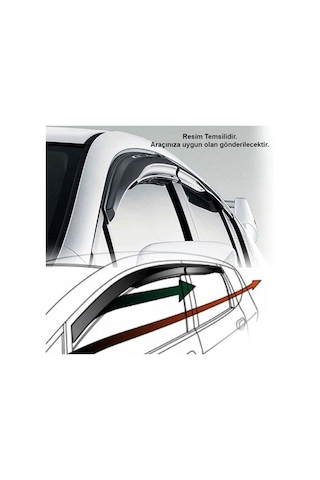 Hyundai İ20 2010-2014 Sport Style Cam Rüzgarlığı