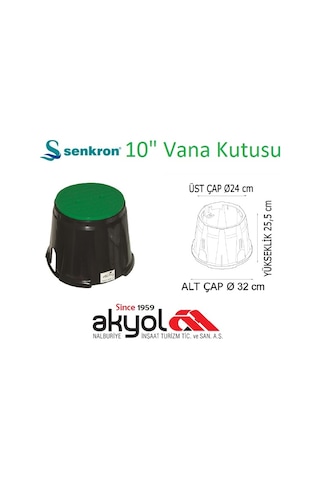 Green Box 10" Vana Kutusu