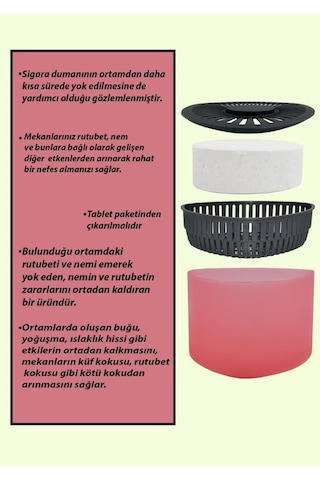 Nem Alıcılı ve Rutubet Giderici Aparat - 500 Gr - Üçgen Kırmızı