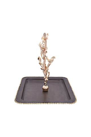Decorium 20X20 CM Kare Çerezlik Nature Ars 6029