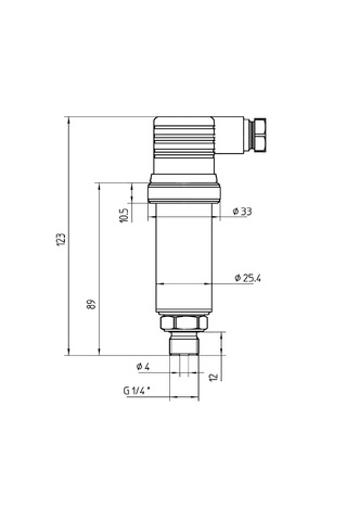 Esı Gs4213-0250ab 250bar 0-10vdc Basnıç Transmitteri