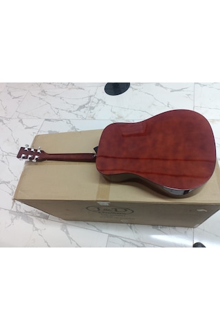 J&d Guitars Ag-6/nl Jumbo Kasa Akustik Gitar AG-6/NL