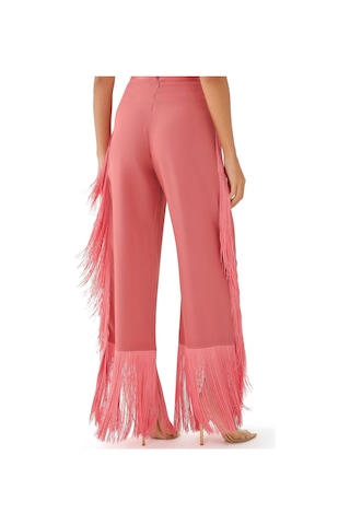 Taller Marmo Şık Yüksek Bel Salaş Pantolon Pembe