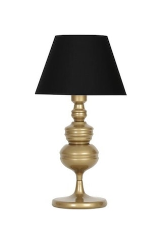 Vinner Munch Eskitme Kaplama Metal Abajur - Siyah-60926 Renkli