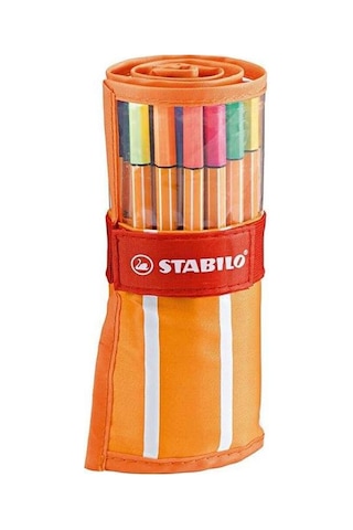 Stabilo Point 88 Fineliner Rollerset 25 + 5 Neon Renk Stabilo Point 88 Fineliner Rollerset 25 + 5 Neon Renk