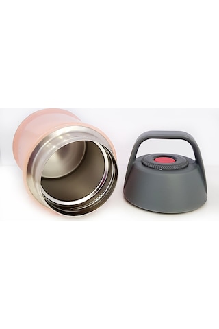 Pembe 304 Çelik 450ML Bebek Mama Saklama Termosu Mug Cin297Pm Pembe