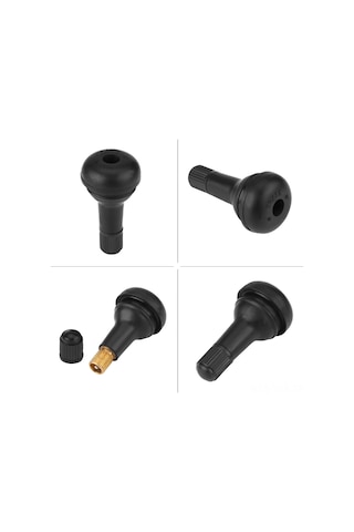 Yaozixa 10 Adet Tr415 Otomobil Lastik Valfi, Dayanıklı Kauçuk, Isı-soba-özon Direnci, Yüksek Sıcaklık Çekirdekli, Kolay Kurulum