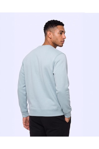 Kappa Carlo Erkek Mavi Regular Sweatshirt