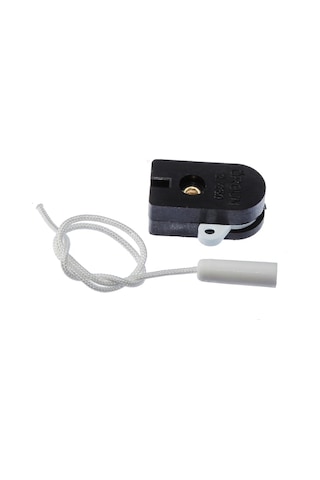 Tek-iş İpli Avize Lamba Elektrik Açma Kapama Anahtarı Switch Siyah