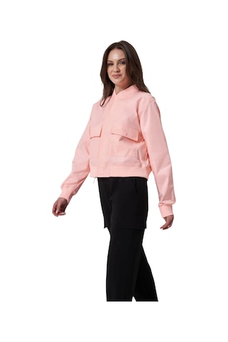 Exuma Kadın Bomber Ceket Ex.1521158 Pembe