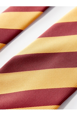 Gsstore Galatasaray Kravat 8cm U252351 Bordo - Sarı