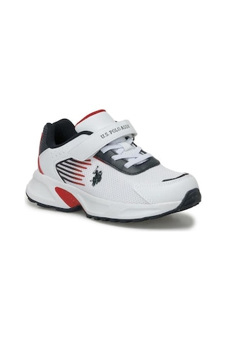 U.S. Polo Assn. U.s Polo Assn. Rick Jr 4fx 101510211 Beyaz & Mavi & Kırmızı Çocuk Günlük Spor Ayakkabı 001