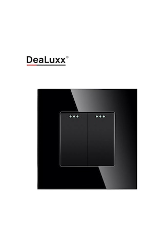 Dealuxx Cam Çerçeveli 2 Tuşlu Anahtar 194480974