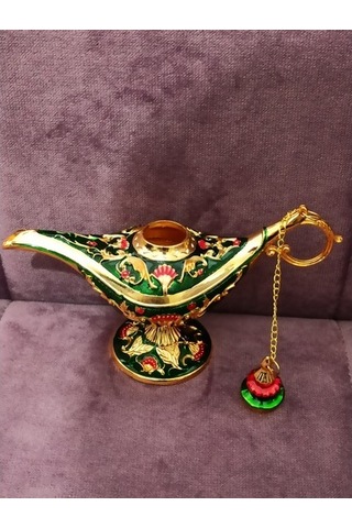 Alaaddin Alsihirli Lambası Biblo Alaaddin Yeşil Lamba