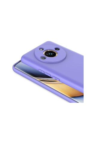 Goocamp Realme 11 Pro Plus Kılıf Mara Lansman Kapak - Lila Lila