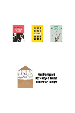 Okurunun Yazarı + Düşme Korkusu + Romantik Bir Viyana Yazı + Okuma Sticker'ları