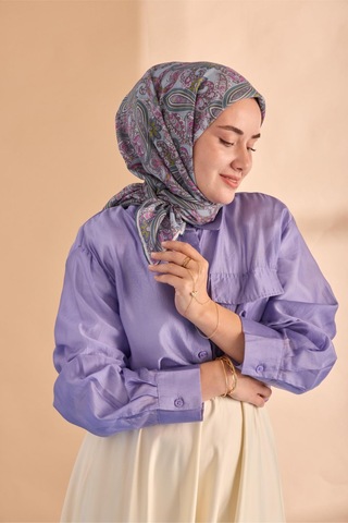 Silk Home Yaz Esintisi Eşarp 150002-11 Bebe Mavi, Karolina Mavi, Pembe, Leylak