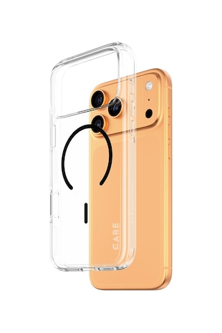 Care By Panzerglass Flagship Apple Uyumlu iPhone 17 Pro Max Transparent Urban Explorer Siyah Magsafe Kılıf