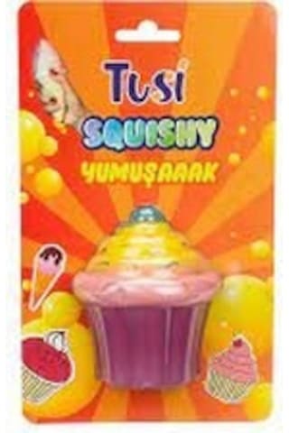 Squishy Cupcake: Slow Rising Köpük Oyuncak Yumuşacık Stres Giderici Figür Meyve