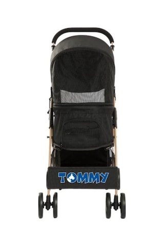 Tommy Evcil Hayvan Arabası 67x47x98 Cm Siyah Max 15 Kg