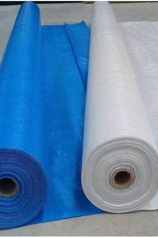 Çadır Branda 8 Metre'ye X 15 Metre Balkon Bırandası Tente Gölgelik Kar Su Geçirmez Mavi Mavi