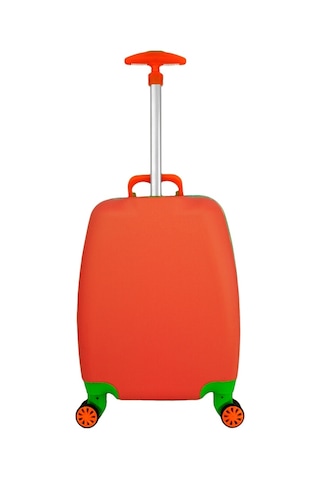 Wexta Wx-412 Şapkalı Kız Çocuk Valizi Turuncu