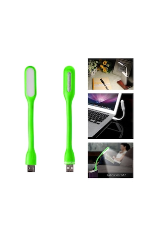 Usb Lamba Klavye Led Işık Yeşil