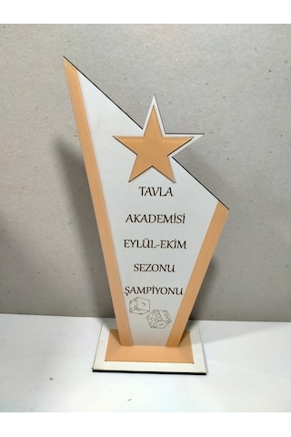 Mrchediyesepeti Turuva Tavla, Satranç,futbol, Voleybol, Basketbol Plaketi Altın - Beyaz