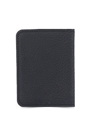 Guard Leather Guard Minimal Siyah Mat Deri Kartlık Çok Renkli