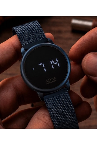 Dijital Led Dokunmatik Ekranlı Suya Dayanıklı 2 Yıl Garantili 3 Atm Unisex Kol Saati Vs.blkt.1104 Gümüş