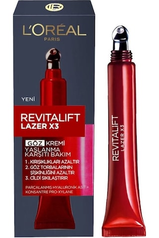 L'Oreal Paris Revitalift Lazer X3  Bakım Göz Kremi 15 ML