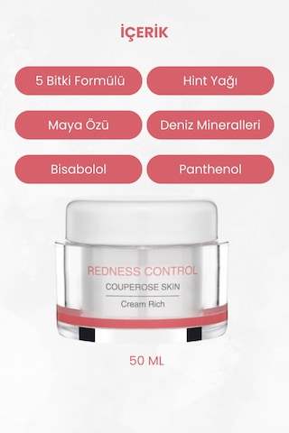 Redness Control - Kızarık Cilt Yoğun Nemlendirici Rich Krem - 56833375 Redness Control - Kızarık Cilt Yoğun Nemlendirici Rich Krem - 56833375