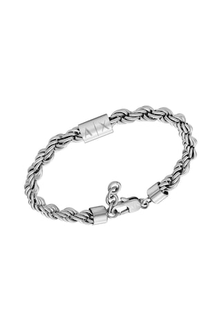 Armani Exchange Axg0123-040 Erkek Bileklik Metalik Gri Metalik