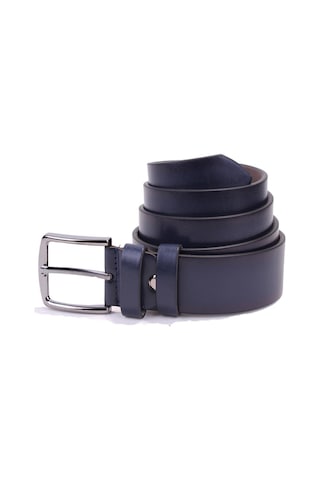 Dagoster DMK26-355 Lacivert 4 CM Suni Deri Erkek Kemer Lacivert