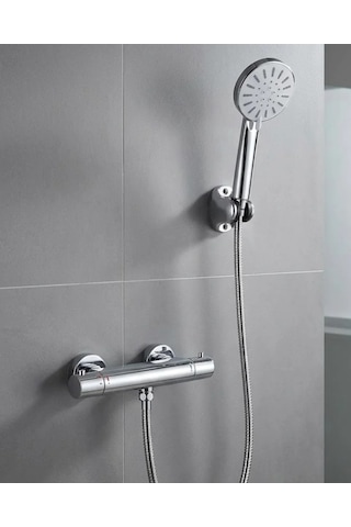 Duş Seti Krem Veraura Lifestyle Banyo & Ev Gereçleri Banyo Ve Aksesuarları Banyo Setleri Ürün