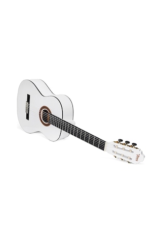 Valencia Vc104Twt Klasik Gitar 4/4 Beyaz Sap Çelikli + Kılıf + P