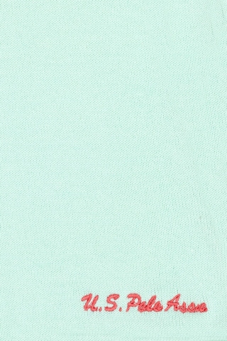 U.S. Polo Assn. Kız Çocuk Su Yeşili Bisiklet Yaka Triko Elbise 50297180-VR048
