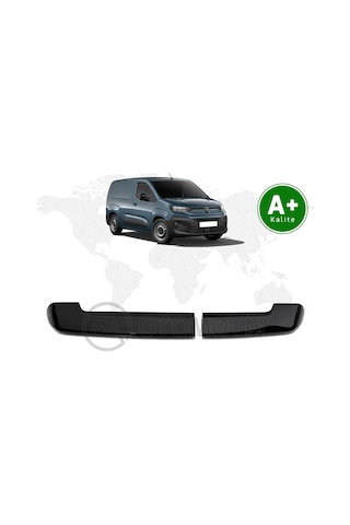 Citroen Berlingo Panelvan Bagaj Üstü Spoiler Parlak Siyah Çift Bagaj Kapaklı 2024 Model Ve Sonrası