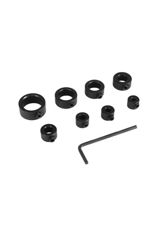 Kasa Paketi Ayarlanabilir Matkap Derinliği Halkası Durdurma Halkası Karbon Çelik Seti