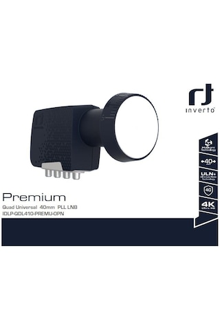 Inverto Premium Uln Quad Lnb Full Hd 4K Uyumlu