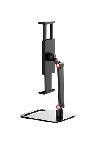 Monitör Tablet iPad Uyumlu Telefon Tutucu 12-16 İnç Universal Metal 360 Derece Döner Stand