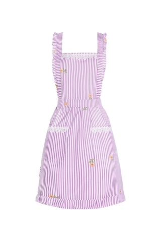 Kadınlar İçin Cepli Komik Önlükler, Mutfak Pişirme Izgara Barbekü C Pembe/çizgili, Diğer