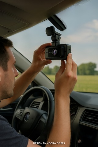 Araç İçi Wifi Dvr Kamera Full Hd 1080p Dashcam Gece Görüşlü G-sensörlü Park Modu Mobil