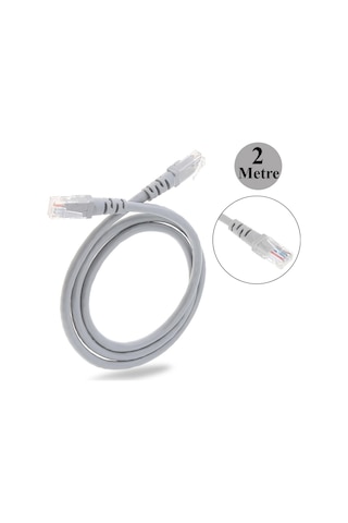 CAT6 Ethernet LAN Ağ Network Patch Kablo 2 M