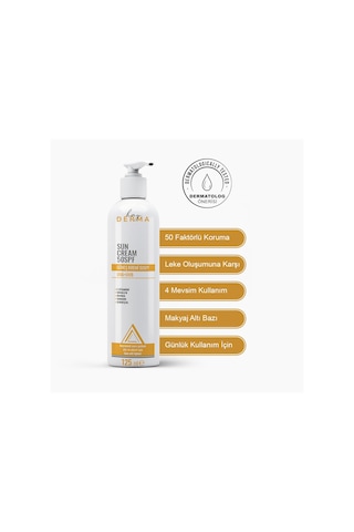 Hay Derma Spf 50 Su Bazlı Yağsız Güneş Kremi 125 ML