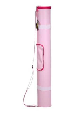 Yuga Suni Deri Proje Tüpü Cepli 10,5 Cm Pembe