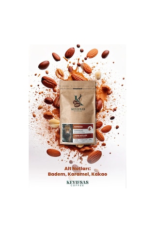 Keyifsas Coffee Brezilya Espresso Cerrado Kahvesi 250 G