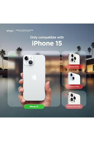 Apple Uyumlu iPhone 15 İle Telefon Kılıfı Kadife Iç Yüzey Soft Tasarım Lansman Kılıf Açık Pembe