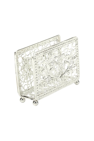 Suntek Yemek Masası Dekorasyon Argent Yaratıcı Masa Peçetelik Doku Tutucu