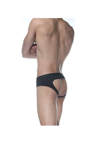 Erkek Siyah Fantezi Giyim Jockstrap Hf102113
